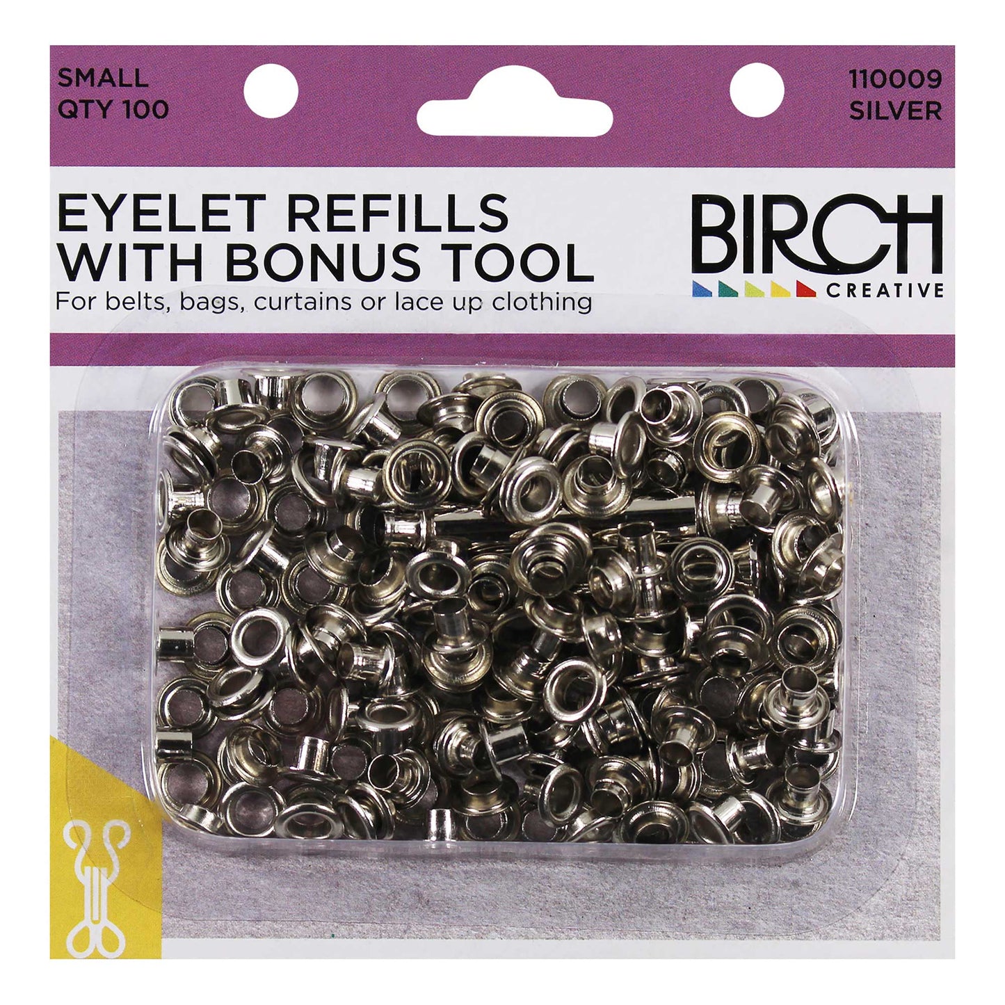Eyelet Kit with Tool - Small to Large