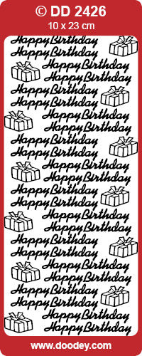 Happy Birthday / Silver