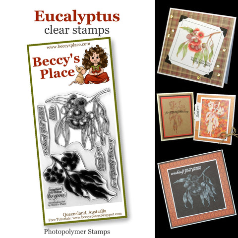 eucalyptus stamp set beccys place