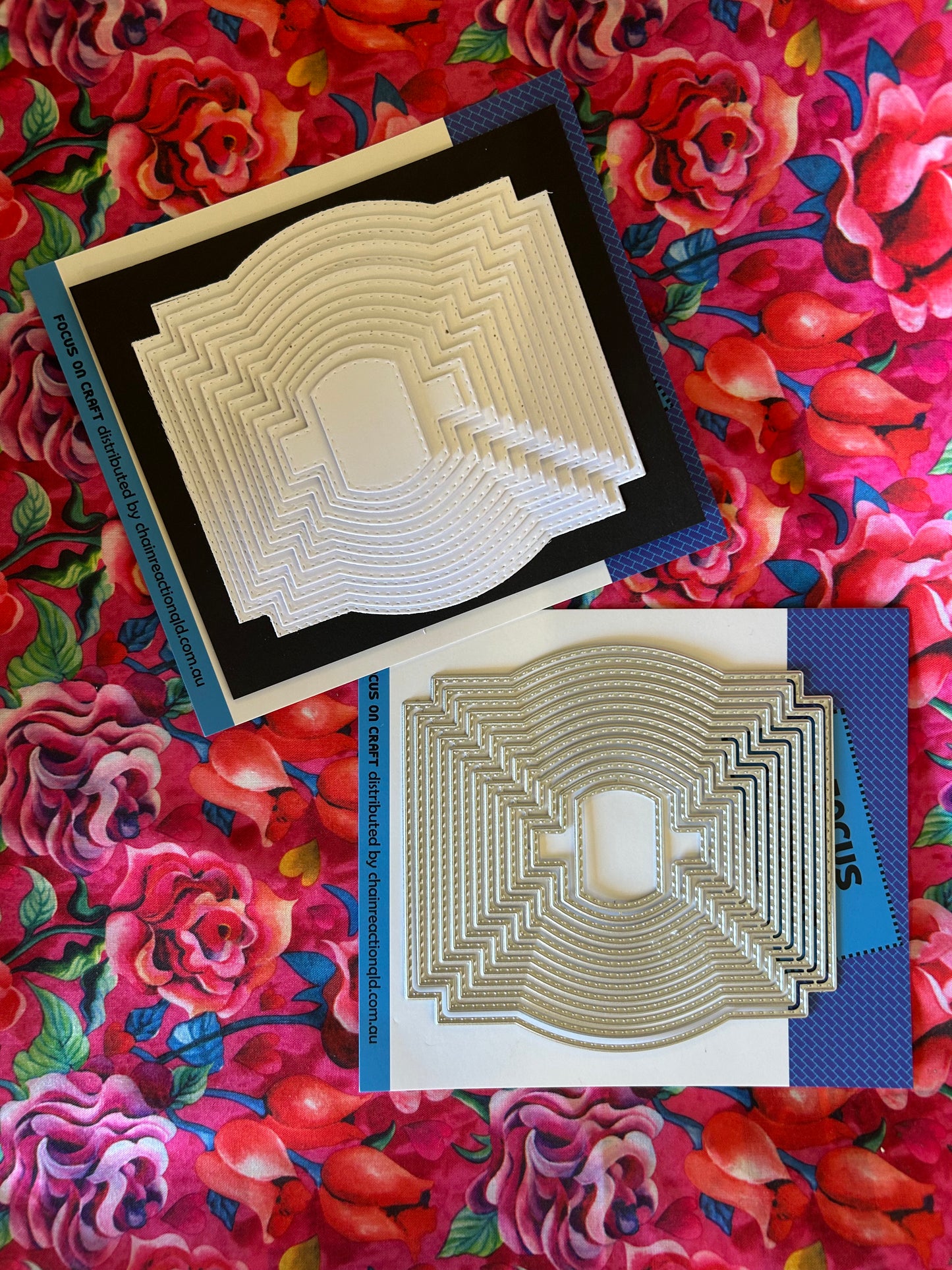 A Focus on Craft / Nesting Die / Elegant Framed Tag