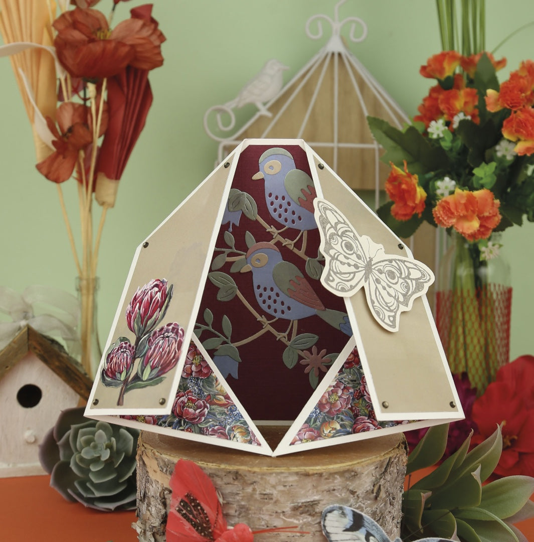 3D Diecut sheet - Amy Design / Botanical Garden / Red Protea