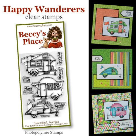 happy wanderers stamp set beccy's place
