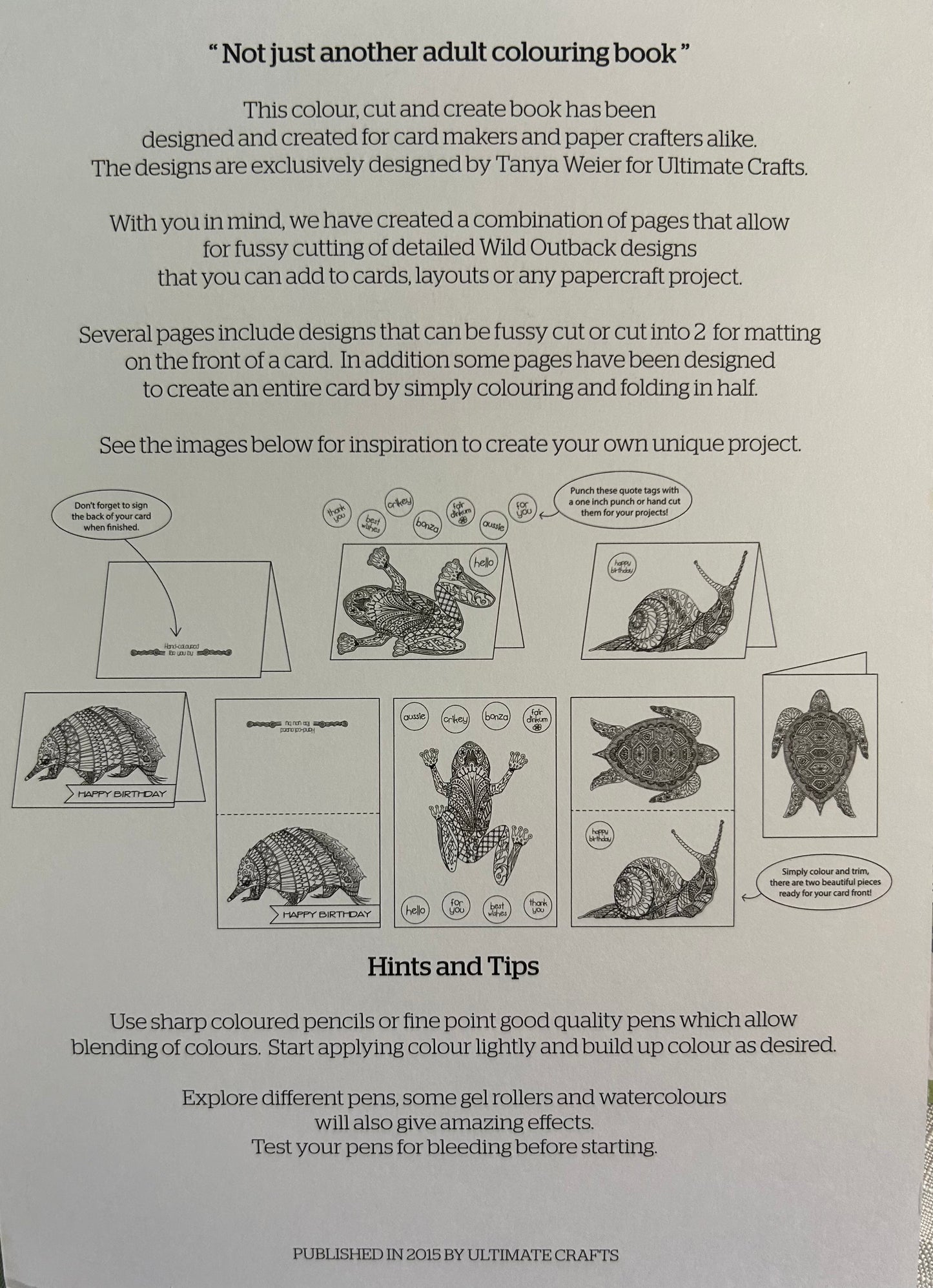 Australiana Colouring Pads