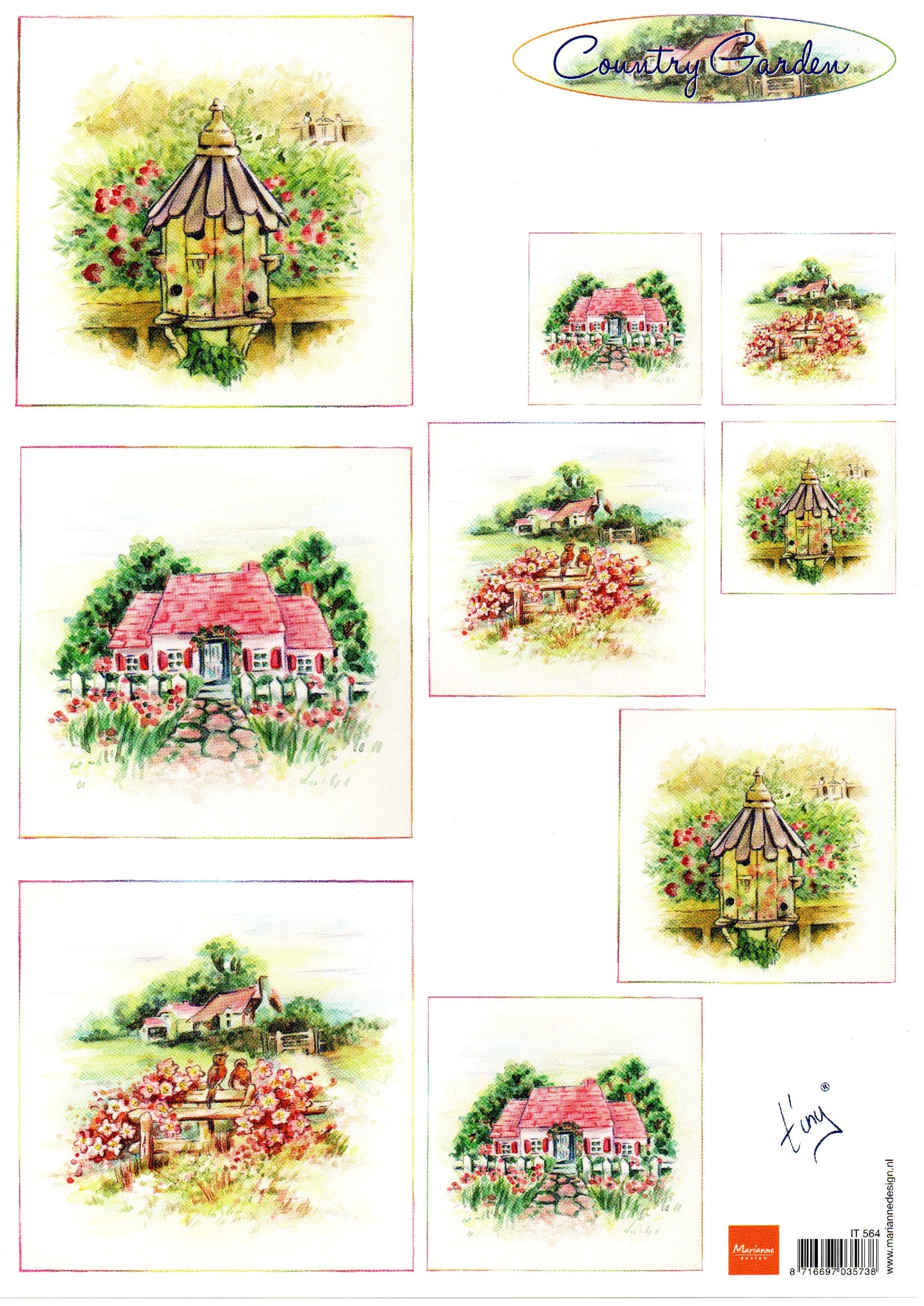 countrty garden topper sheet