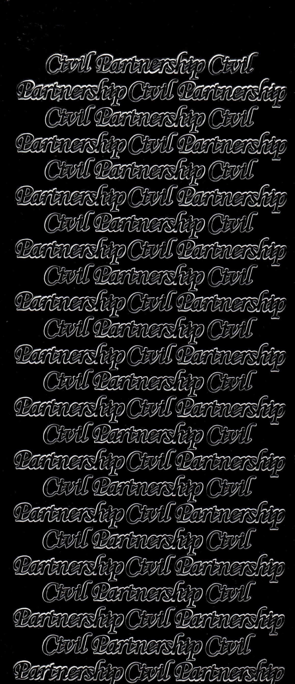 Civil Partnership / Black