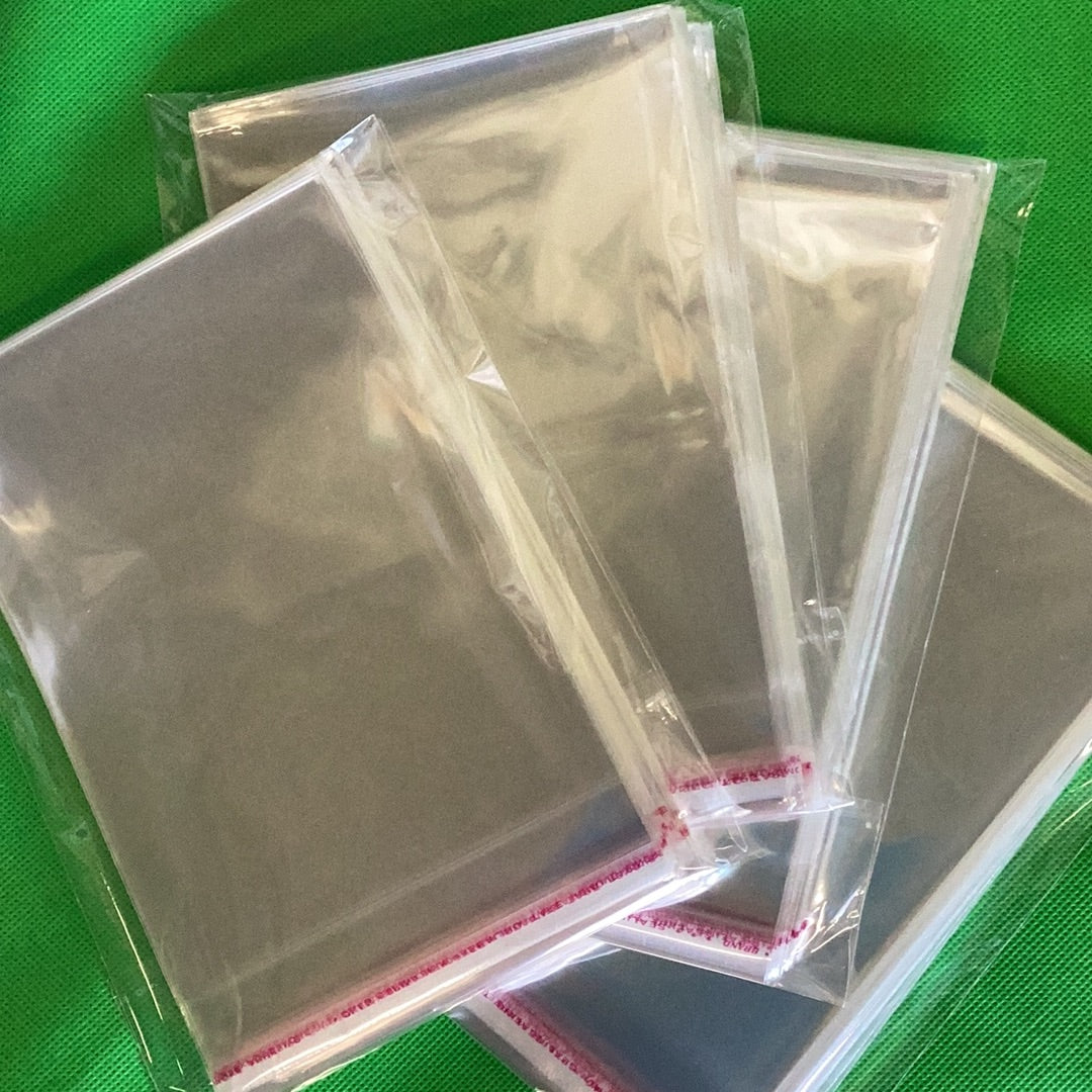Greeting Card Resealable Bags - 100 pack