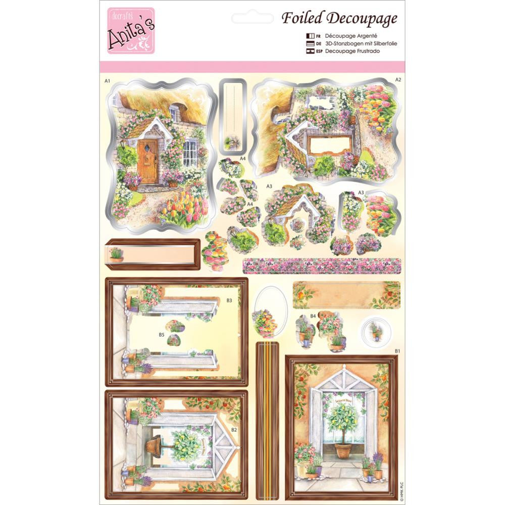 Anita's 3D Foiled Decoupage - The Lemon Tree