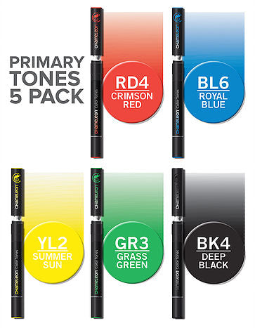 Chameleon 5 Pen Set - Primary