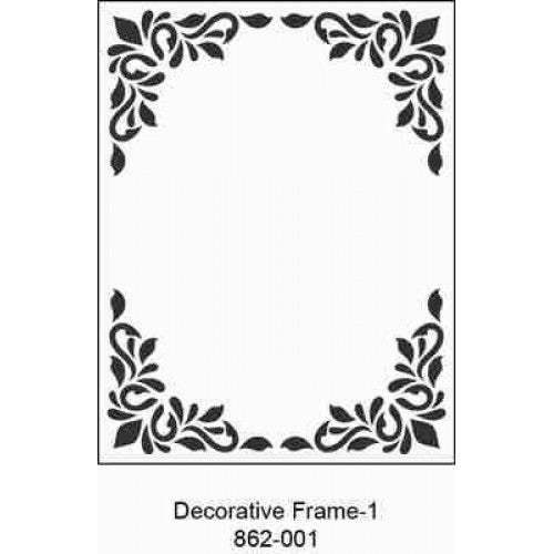 Embossing Folder / Decorative Frame
