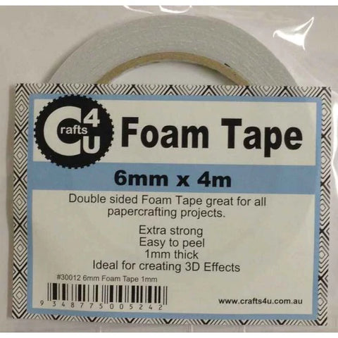 Foam Tape / 6mm x 4m