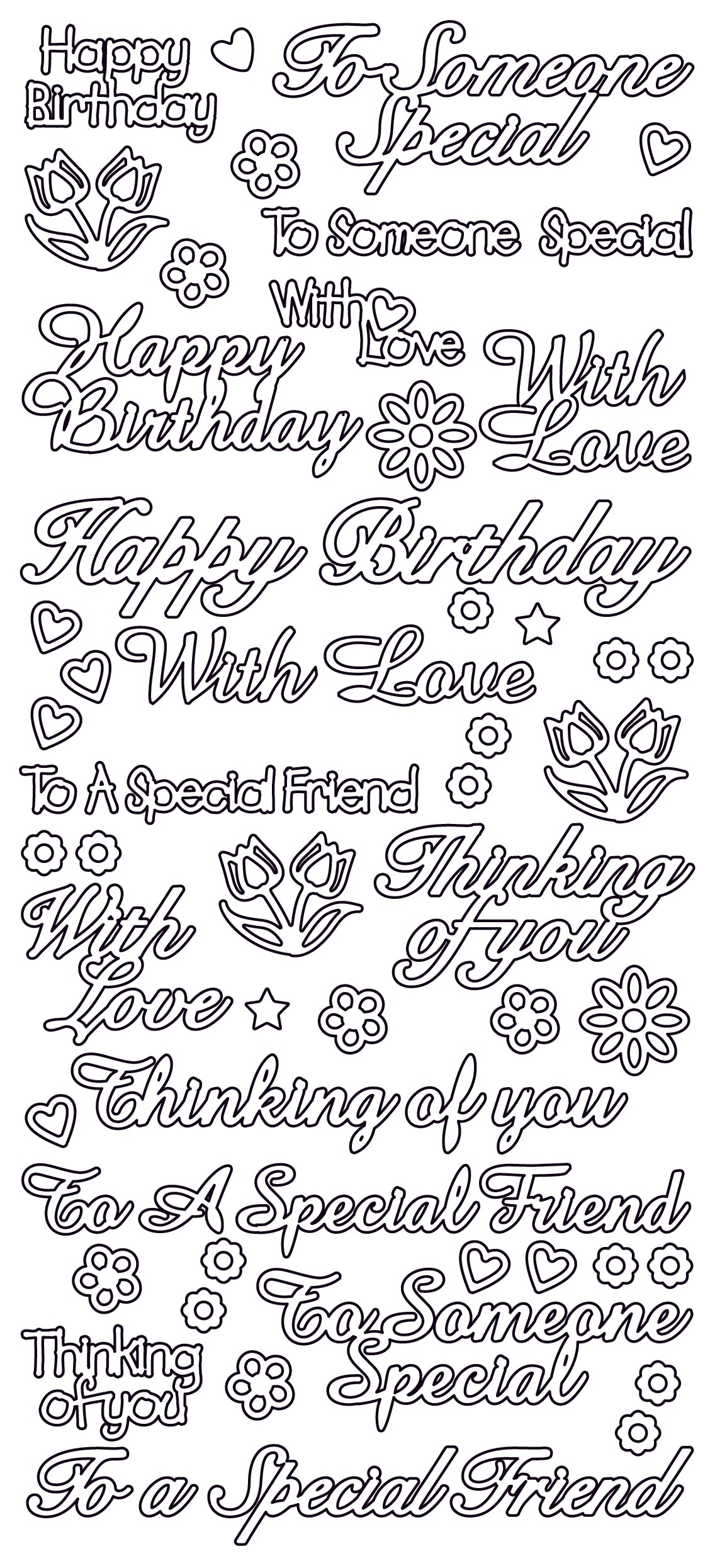 To someone special, silver