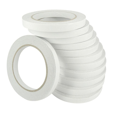 Double sided tape 12mm, 3 x 25m rolls