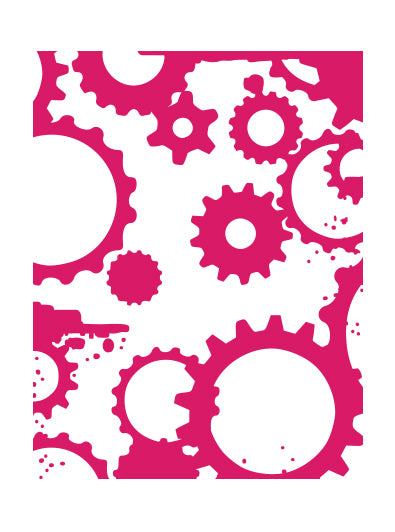 Embossing Folder / Grungy Cogs n Gears