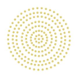 2mm Adhesive Pearls - Champagne - 424 pieces