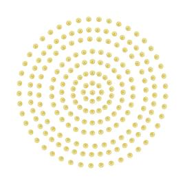 2mm Adhesive Pearls - Champagne - 424 pieces