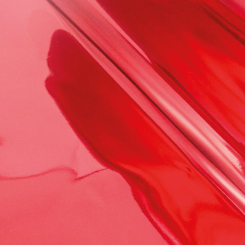 Deep Red Foil - Mirror Finish / 12.5cm x 5m