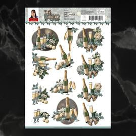 3D Diecut sheet - Amy Design / New Year