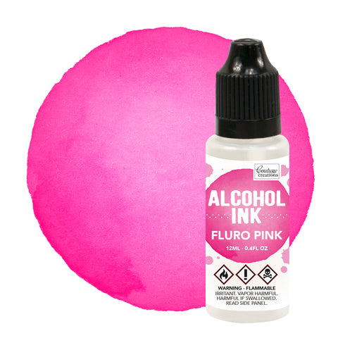 Alcohol Ink Fluro - Fluro Pink