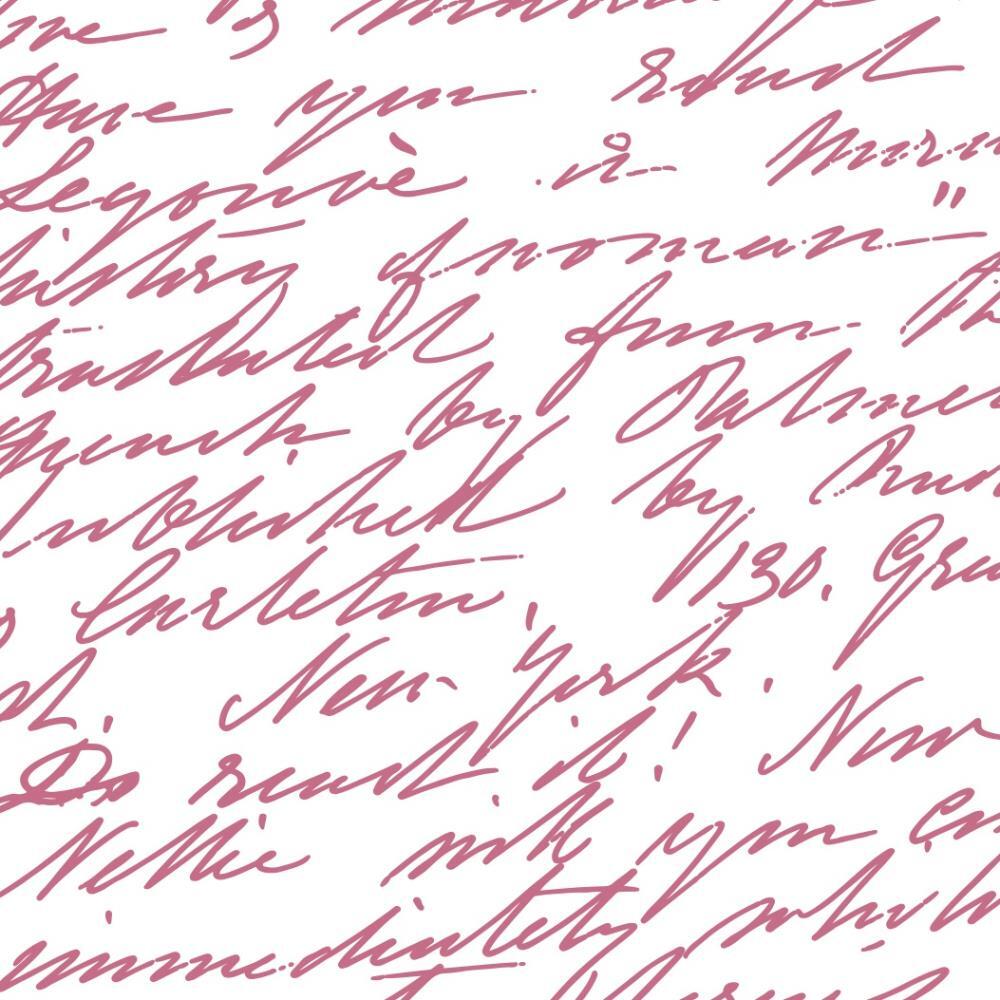 Peaceful Peonies - Cursive