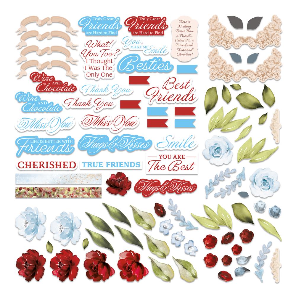 Ephemera Set - Blooming Friendship