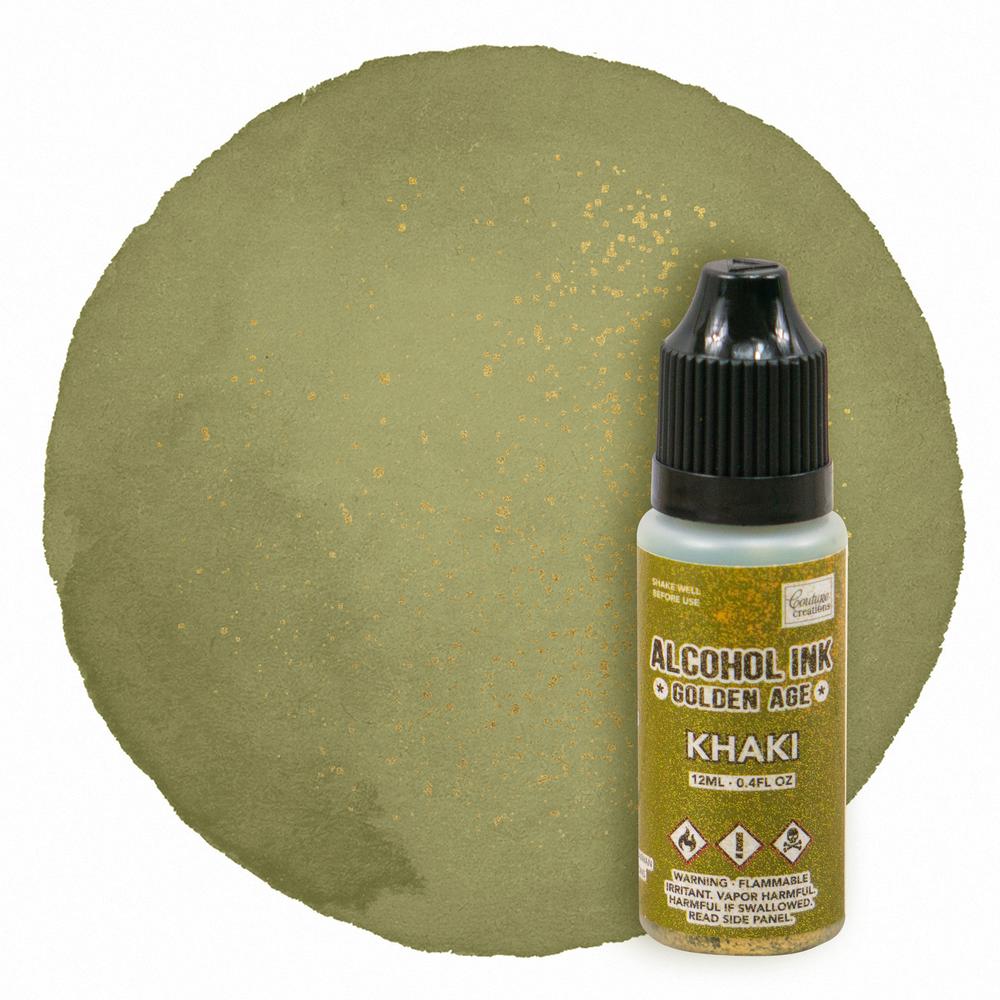 Alcohol Ink Golden Age - Khaki
