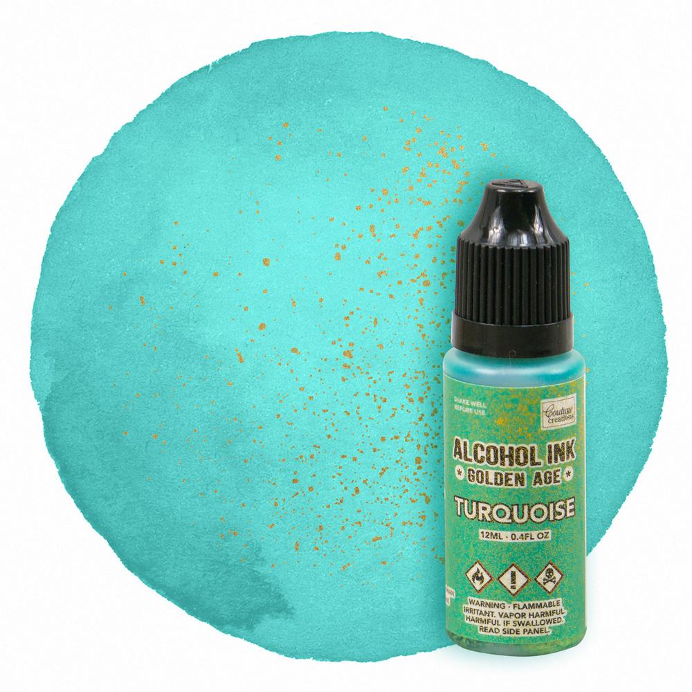 Alcohol Ink Golden Age - Turquoise