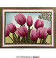 Photo Stamp - Tulips