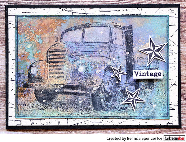 Photo Stamp - Farm Truck