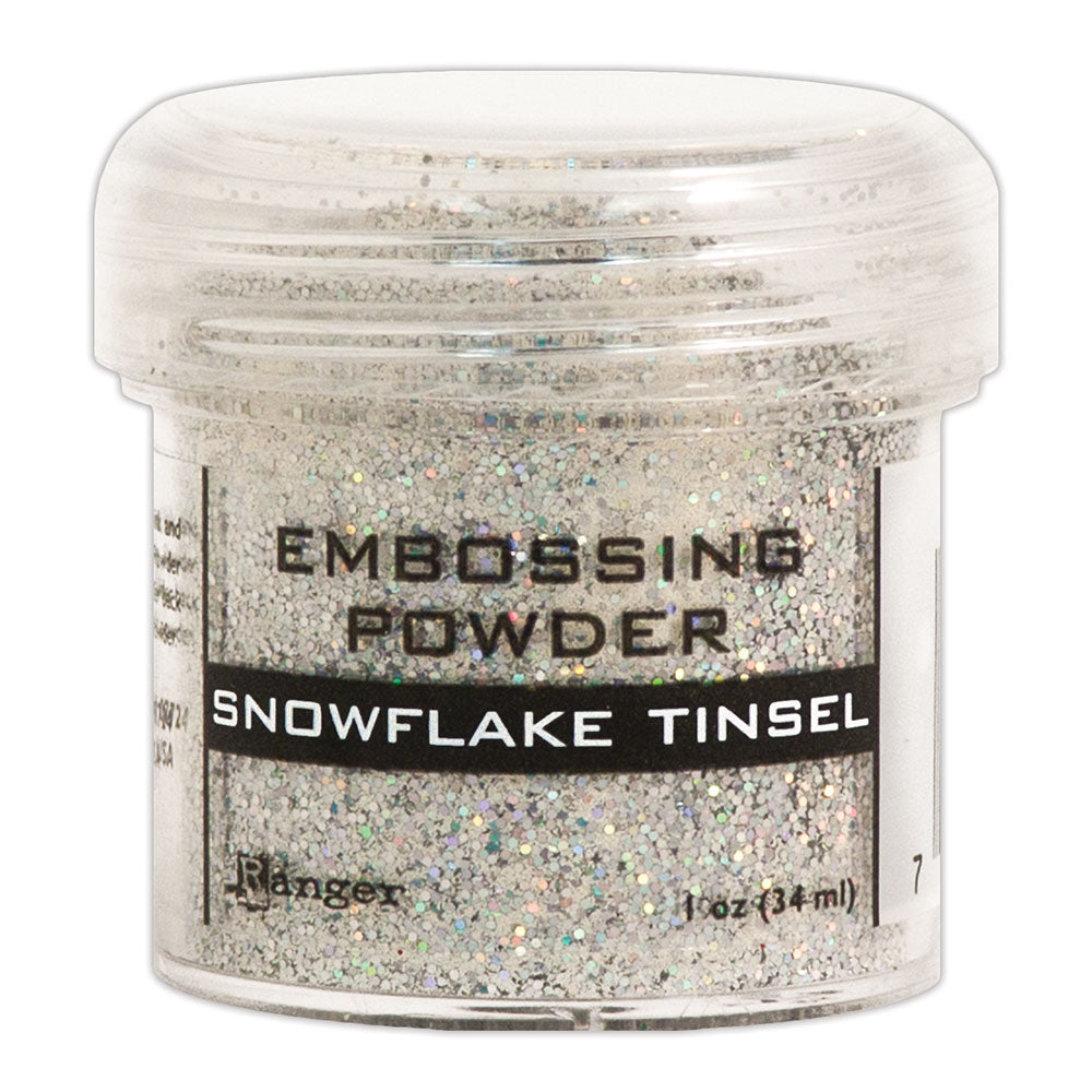 Embossing Powder / Snowflake Tinsel