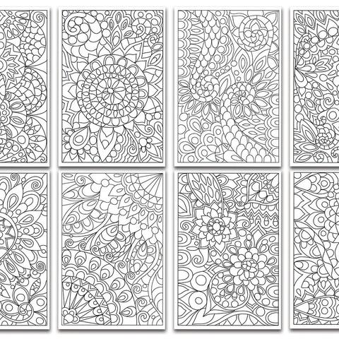 Colour Cards - Floral