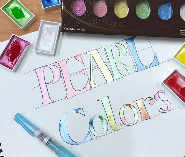 Kuretake Gansai Tambi - Pearl Colours