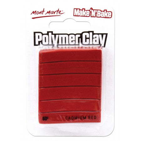 Polymer Clay 60gm - Cadmium Red