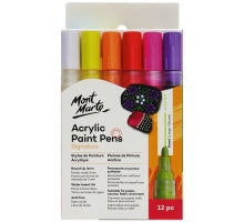 Acrylic Paint Pens, Set of 12
