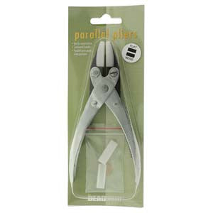 Nylon Jaw Flat Nose 140mm Parallel Pliers w/spring
