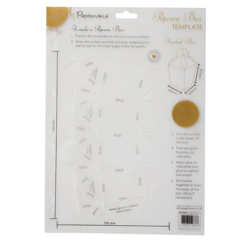 popcorn box template