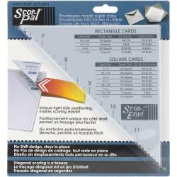 Scor-Pal Diagonal and Envelope Template