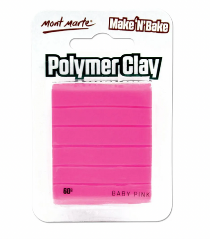 Polymer Clay 60gm - Baby Pink
