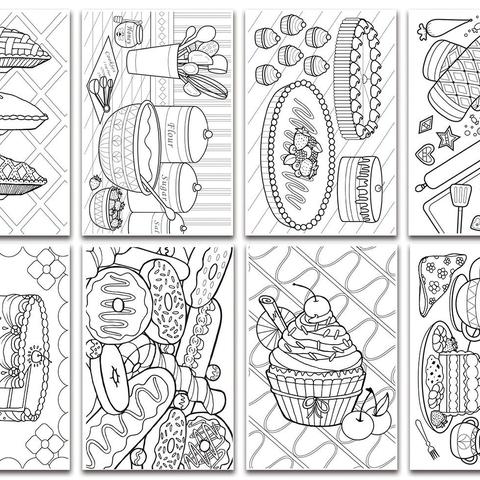 Colour Cards - Sweet Treats