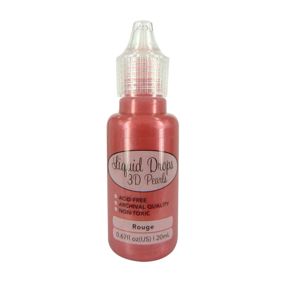 3D Liquid Pearls - Rouge