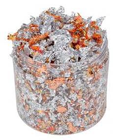 Gilding Flakes, Red Speckle