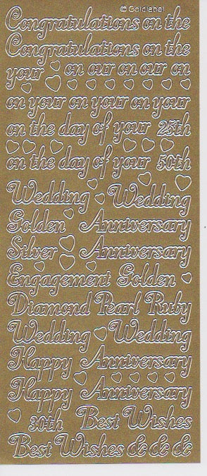 Anniversary, gold