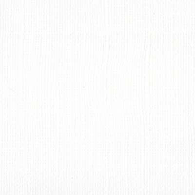 Bazzill 12 x 12 card Mono - White
