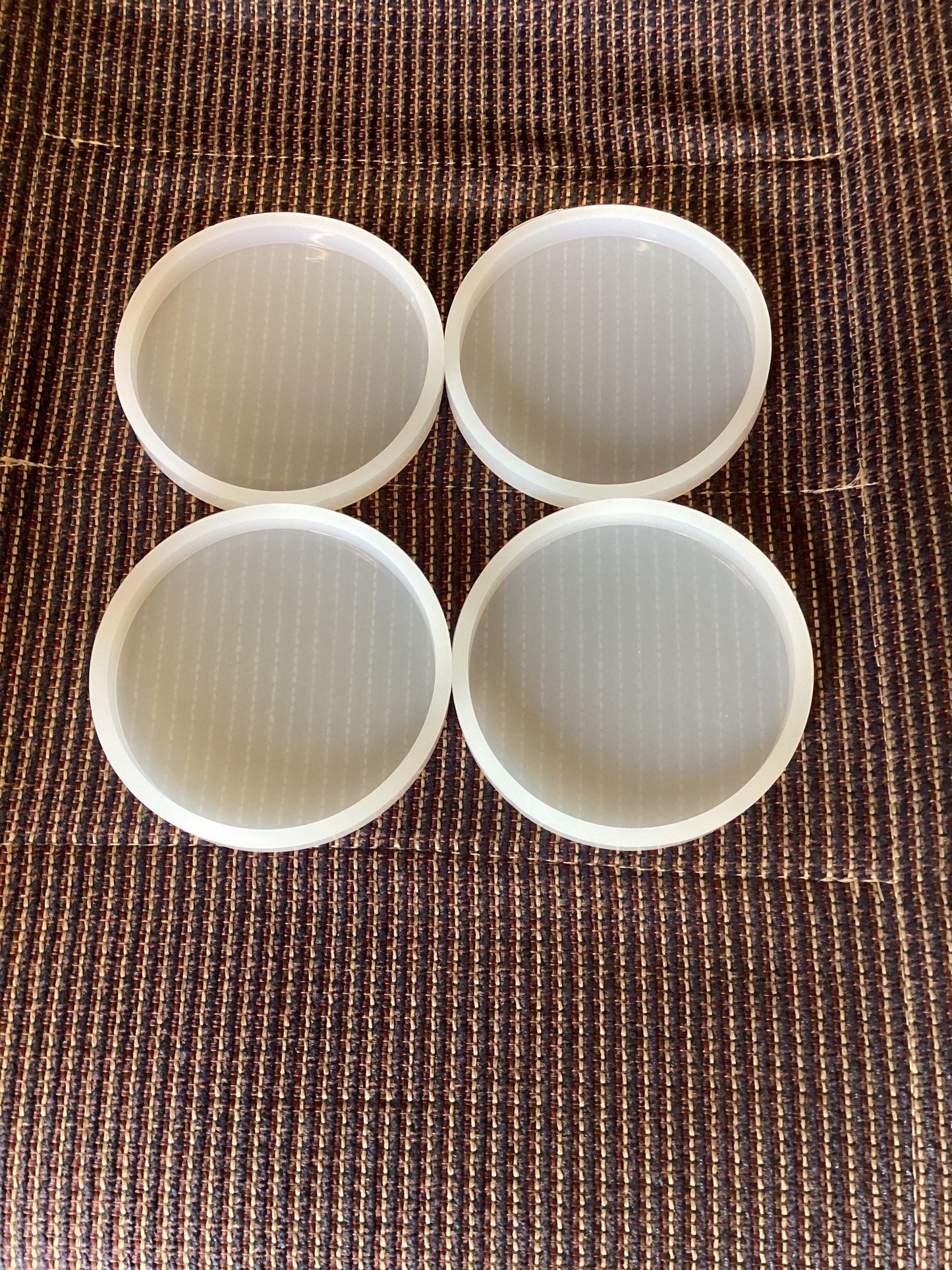 Resin Mold / Set of Coasters, Round