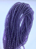 4mm Glass Strand / Light Purple