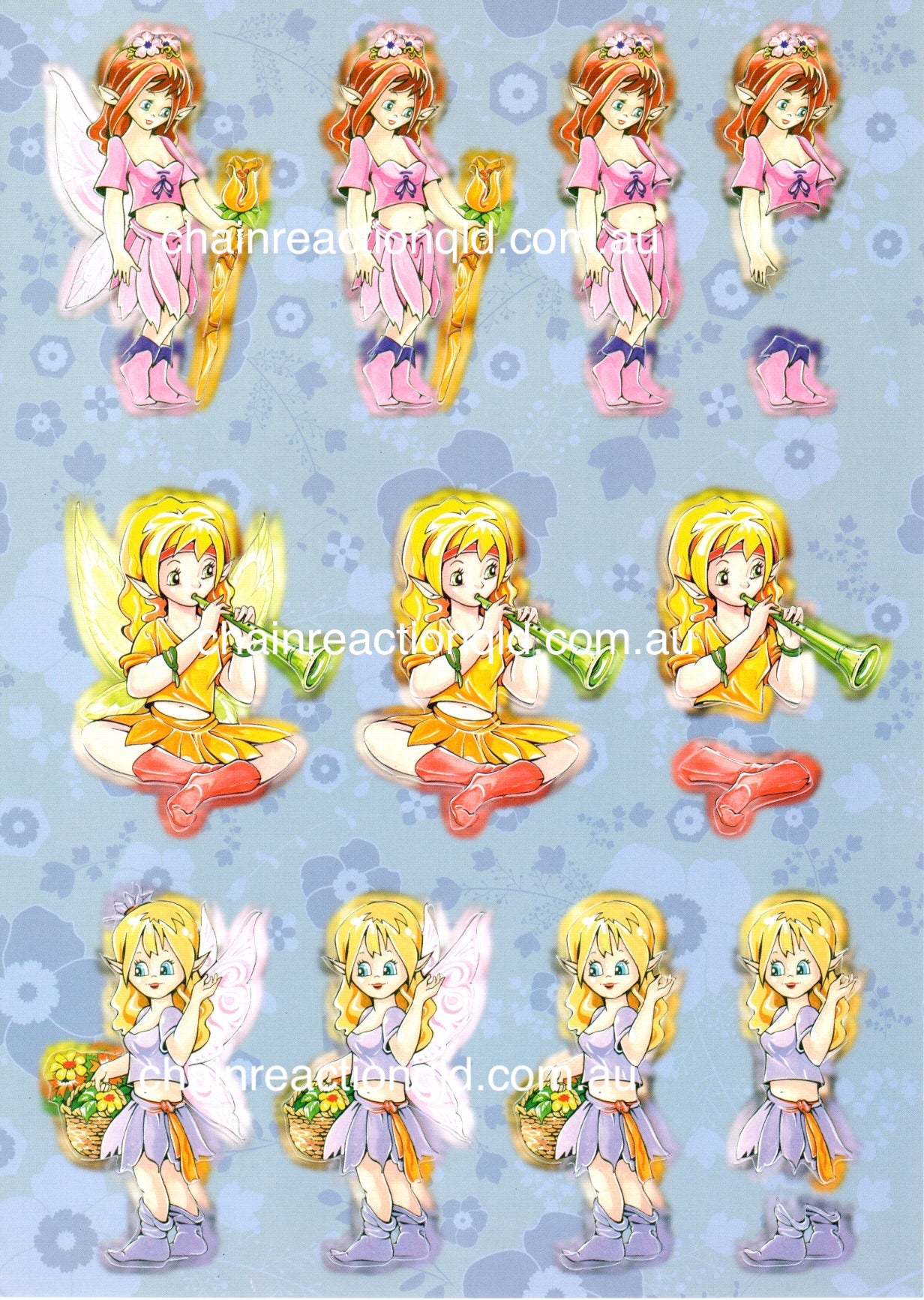 Easy 3D - Trio of Pixies / 2 #067