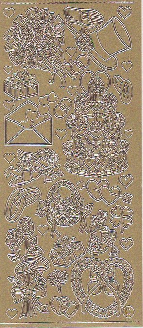 Wedding Celebration, gold