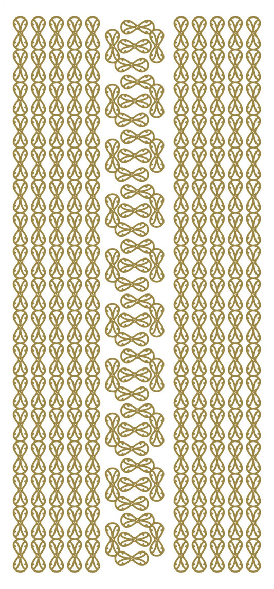 Fantasy Border, Gold on Black
