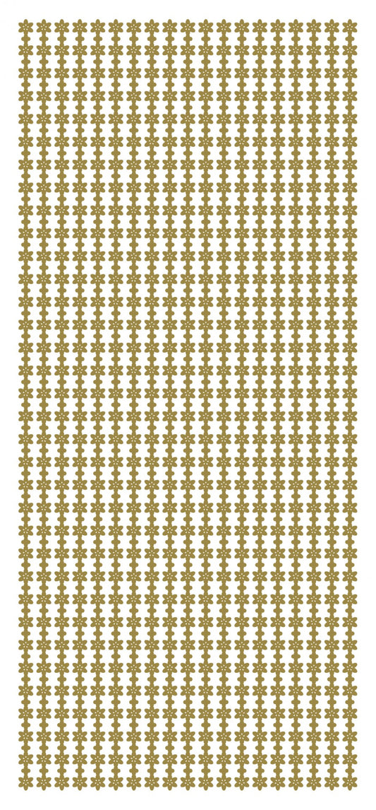 Flower Border, Gold