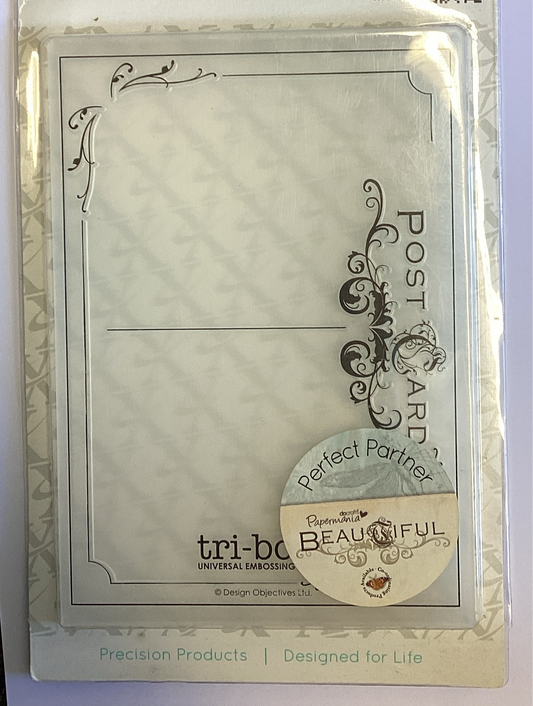 Embossing Folder / Postcard