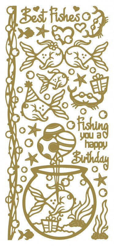 Fishes / Birthday / Asst Colours